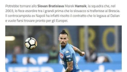 彩票合买-大连人又失一外援？曝哈姆西克解约重返斯洛伐克